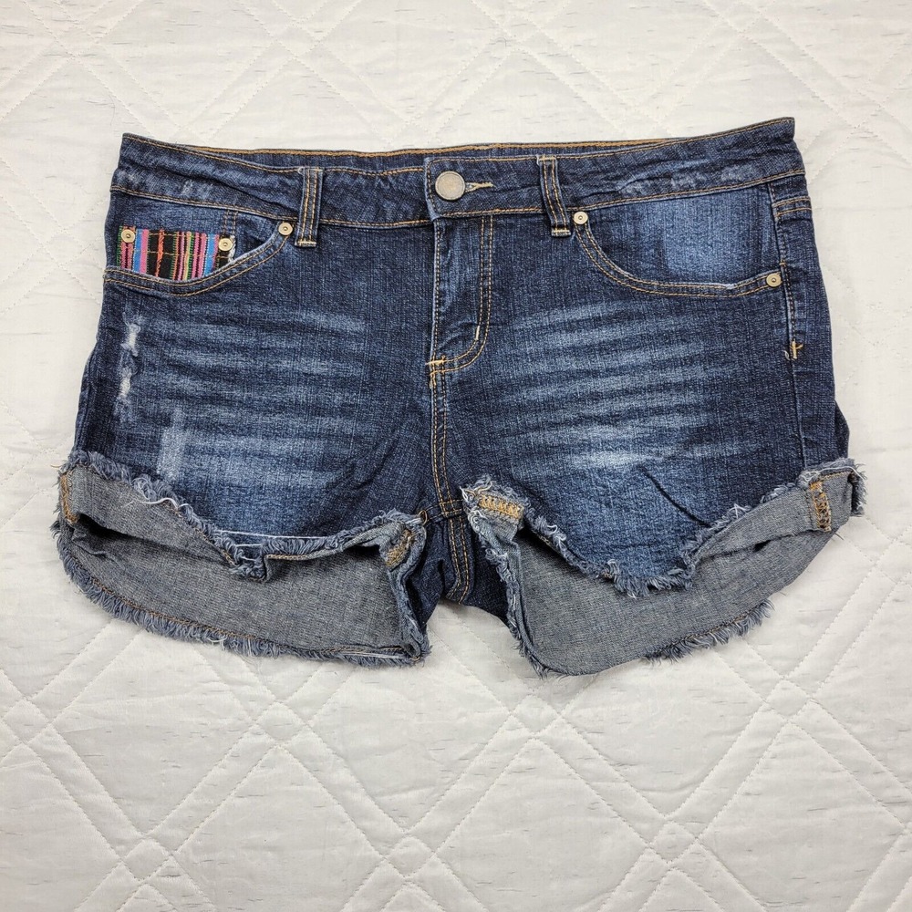 BONGO cut off blue jeans shorts size 13